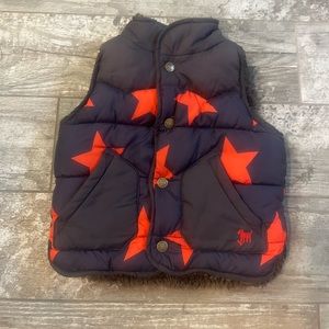 Mini Boden Sherpa lined insulated vest